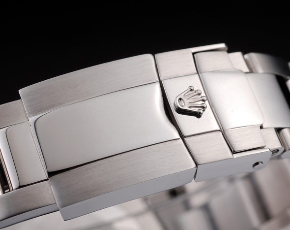 Rolex Daytona Stainless Steel Black Enameled White Dial-4